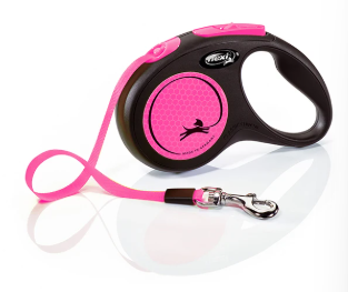 Flexi Neon Strap 5M Pink