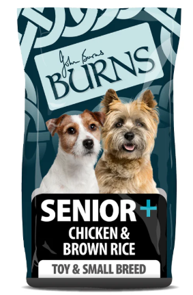 Burns Senior - Toy & Small Breed - Chicken & Brown Rice 2kg