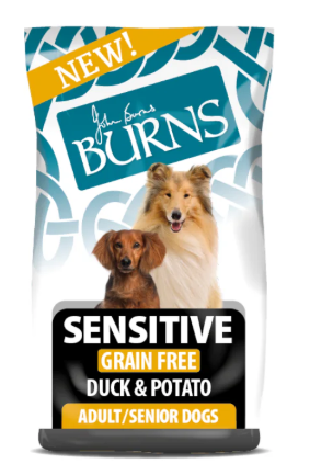 Burns Sensitive Grain Free Adults - Duck And Potato