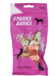 Sparks &amp; Barks Chicken Biscuits 60g