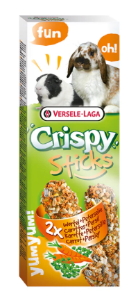 Versele Laga Sticks Rabbits-Guinea Pigs Carrot & Parsley - 2 Pieces