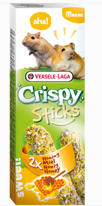 Versele Laga Hamster Gerbil Crispy Sticks Honey