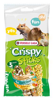 Versele-Laga Crispy Sticks Omnivores Triple Variety Pack