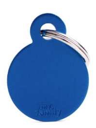 MY FAMILY Small Round Aluminium ID Tag