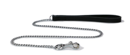 Ancol Chain Lead Black - Fine 36&quot;