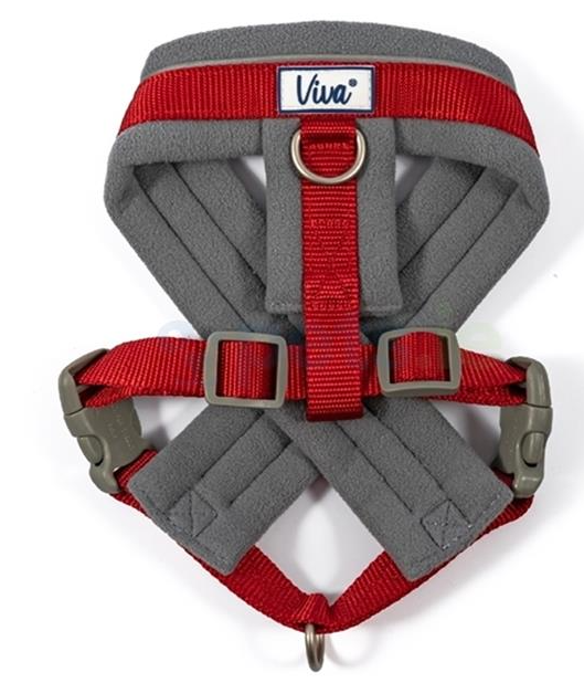 Ancol Viva - Padded Dog Harness - Red