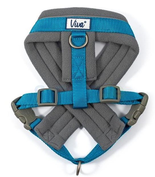 Ancol Viva - Padded Dog Harness - Blue