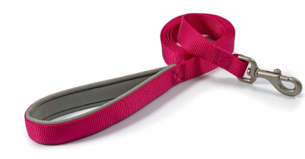 Ancol Viva Air Cushion Nylon Lead Raspberry 25mmX1.8m