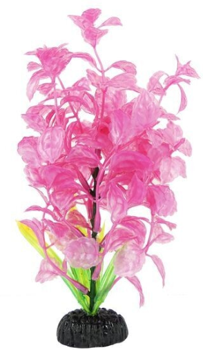 Cheeko Purple & Pink Plastic Plant, 20cm
