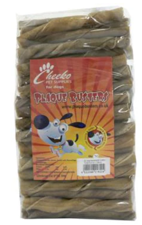 Rawhide Chew Twists 5"x11/16mm 50pk