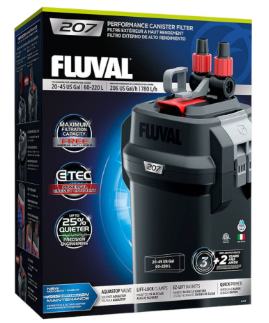 Fluval 207 External Filter 780L/H for aquariums