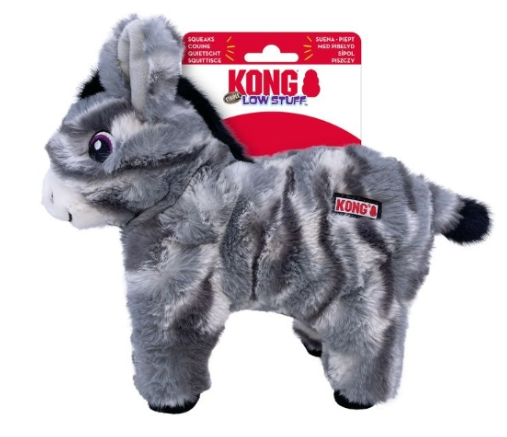 Kong Low Stuff Stripes Donkey Medium