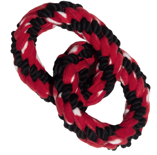 Kong Signature Rope Double Ring Tug