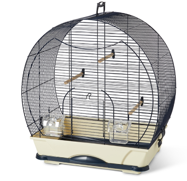 Evelyne 40 Navy Blue Bird Cage