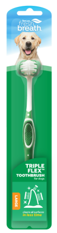 Tropiclean Tripleflex Toothbrush For Large Dogs