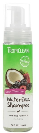 Tropiclean Deep Cleaning Waterless Shampoo 220ml