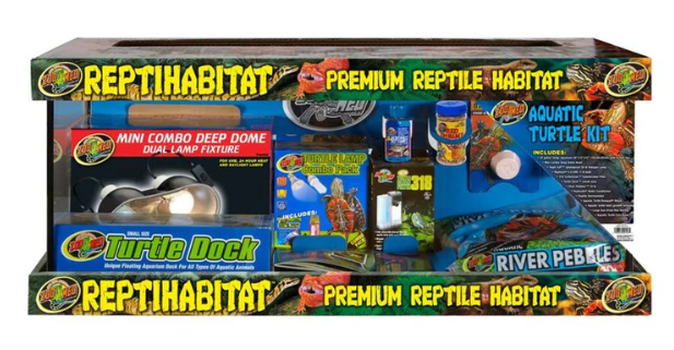 ZooMed Reptihabitat Aquatic Turtle Kit