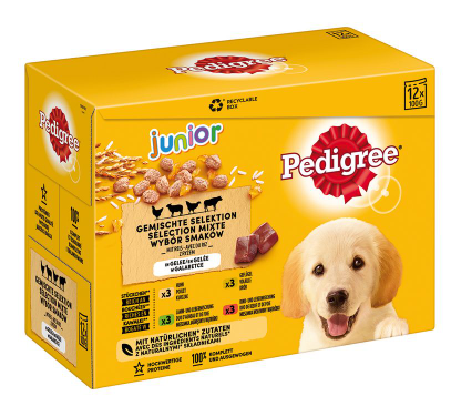 Pedigree Junior Pouch in Jelly