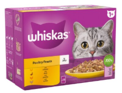 Whiskas Core 1+ Poultry Selection In Jelly 12 Pack x 85g