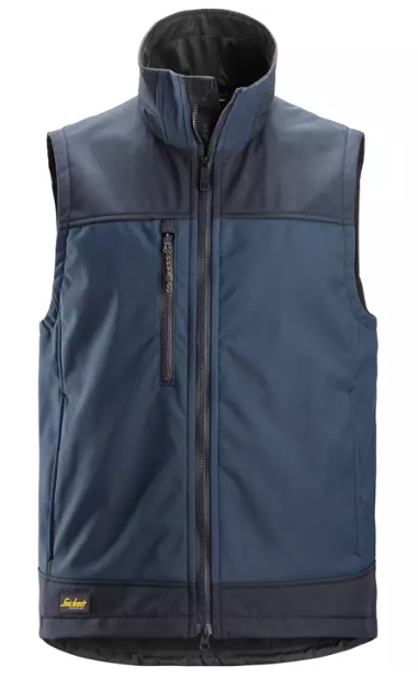 Snickers Softshell Stretch Vest - Navy/Dark Navy