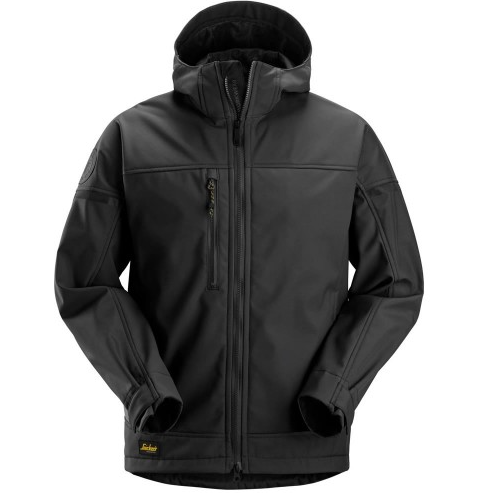 Snickers Softshell Stretch Jacket Black