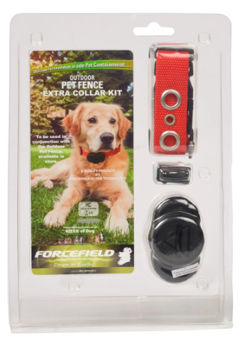 Forcefield Pet Fence Extra Collar with Rechargeable Battery