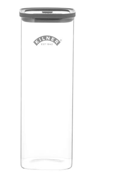 Kilner Fresh Storage Square Jar 2L