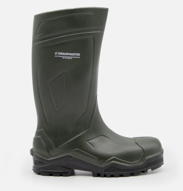 Swampmaster Pro Defender+ S5 Safety Wellingtons Green