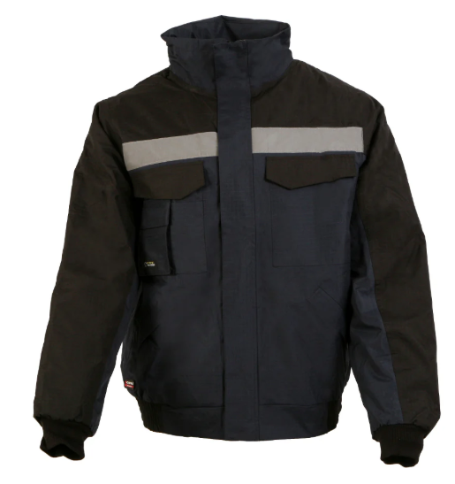 Gale Waterproof Bomber Jacket Navy/Black