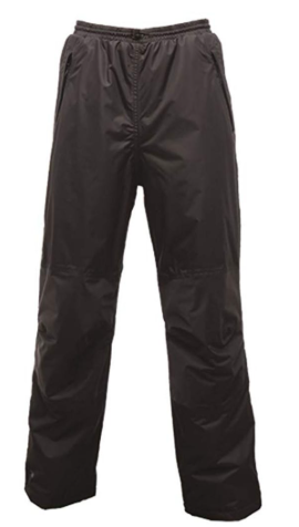 Linton Lined Rain Trousers Regular/Large Black