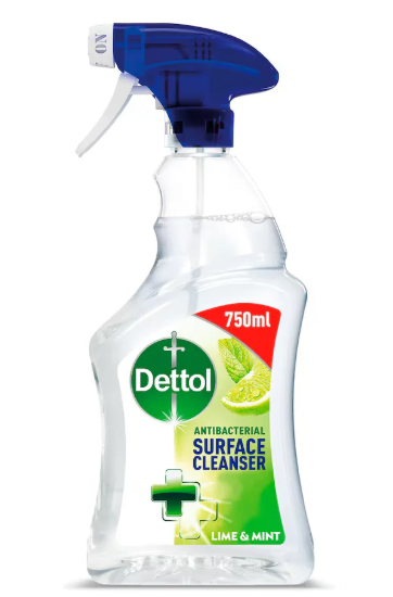 Dettol Anti-bacterial Spray Lime &amp; Mint 750ml