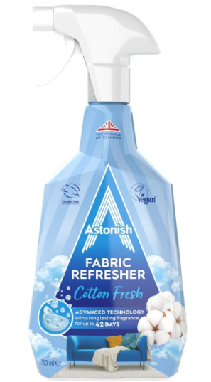 Astonish Fabric Refresher Cotton Fresh 750ml
