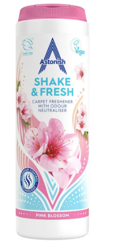 Shake &amp; Fresh Carpet Freshener Pink Blossom 350g