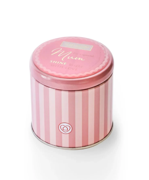 Tin Candle - Loving Blooms