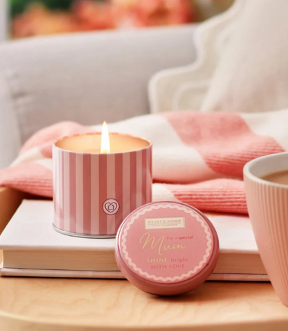 Tin Candle - Loving Blooms