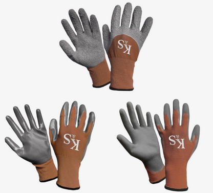 Kent &amp; Stowe Multi-Task Triple Pack Gloves - Medium