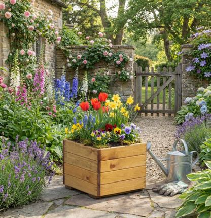 Charles Taylor Berwick Square Planter Regular