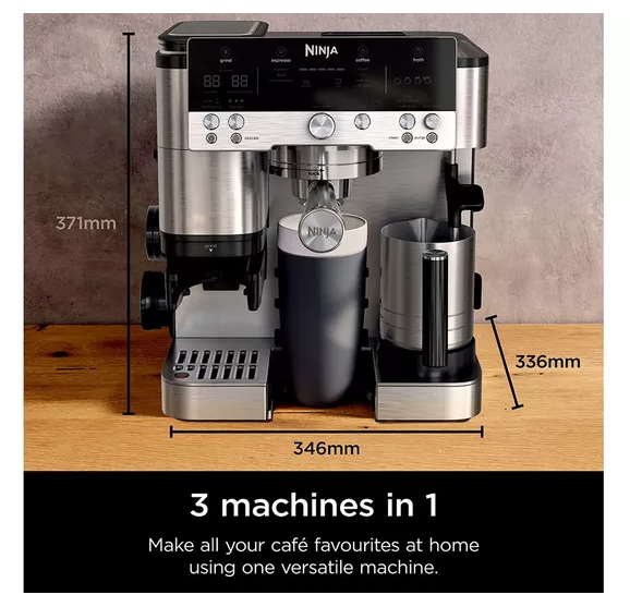 Ninja Luxe Premier Series Coffee Machine Silver