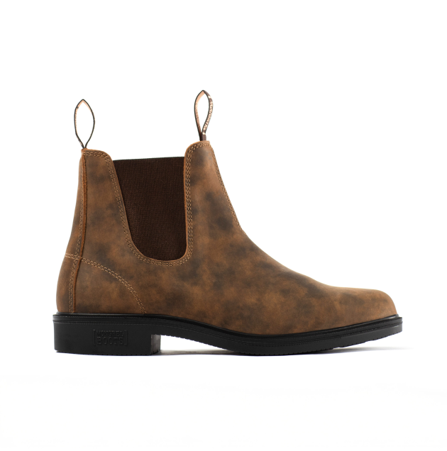 Mongrel Dealer Boots Cloudy Brown - Chisel Toe - Non-Safety