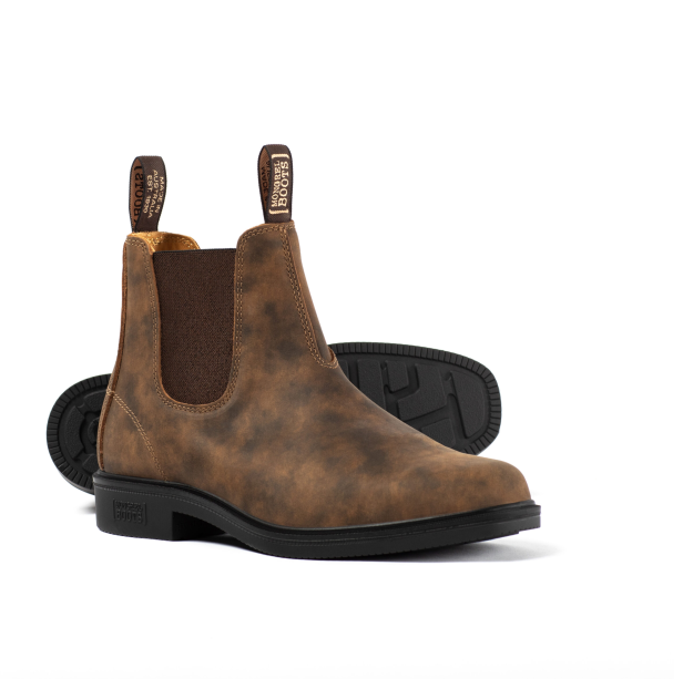 Mongrel Dealer Boots Cloudy Brown - Chisel Toe - Non-Safety