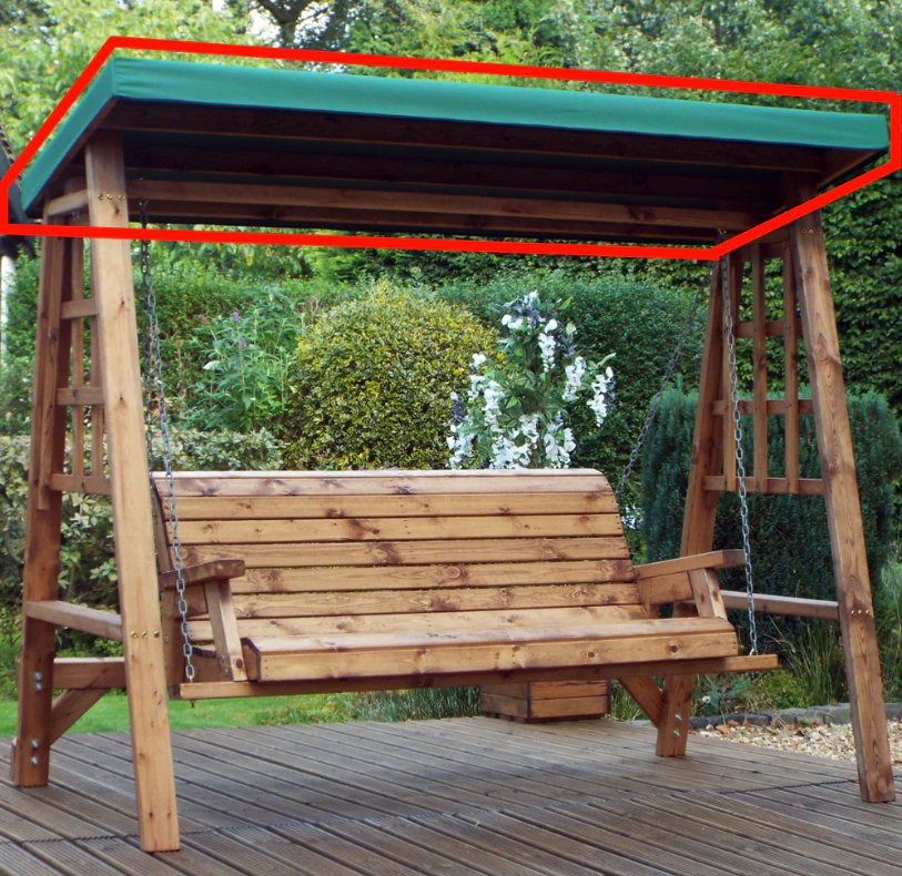 Charles Taylor Dorset Swing Canopy Cover Green