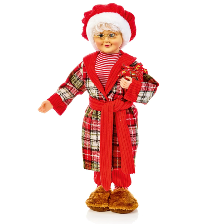 50cm Mrs Claus in Pyjamas