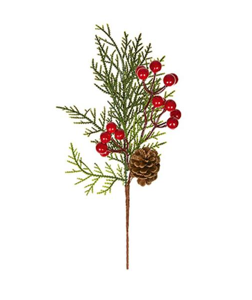 Premier Berry And Cone Pick 31cm