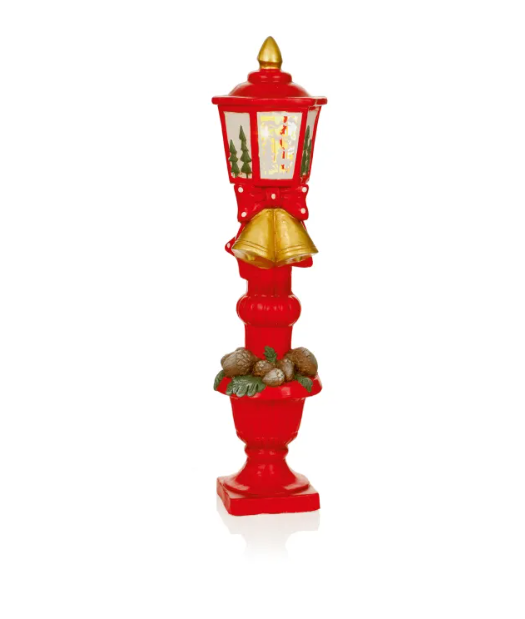 70cm Battery Operated Lit Lantern with Bell