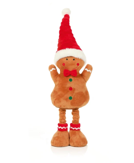 Plush Standing Tall Gingerbread Figurine - 50cm