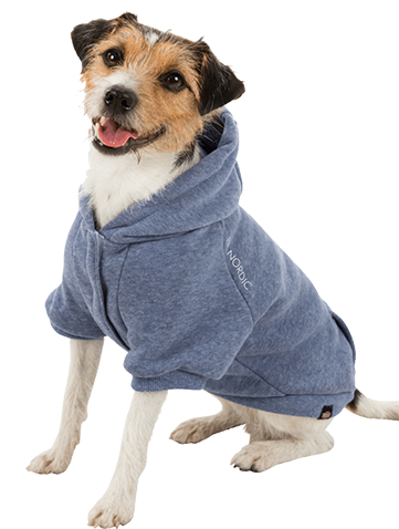 Trixie BE Nordic Flensburg Dog Hoodie Grey