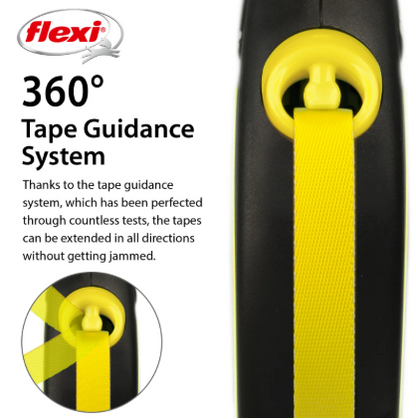 Flexi Neon Tape Large, Yellow 5m (up to 50kg)