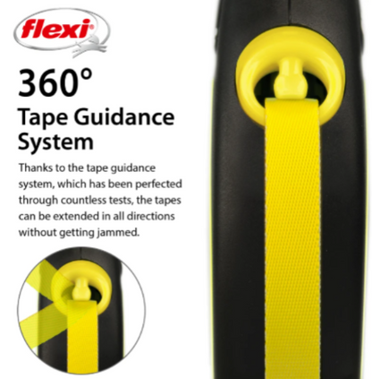 Flexi Neon Tape XS, Yellow 3m