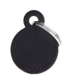 MY FAMILY Small Round Aluminium ID Tag