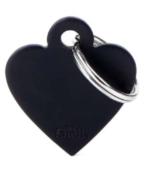 MY FAMILY Small Heart Aluminium ID Tag